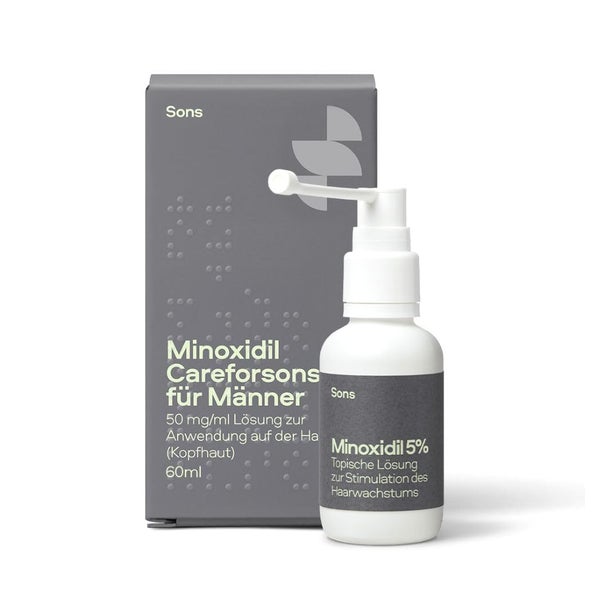 Minoxidil Careforsons Männer 50 Mg/ml Lsg.anw.haut 60 ml