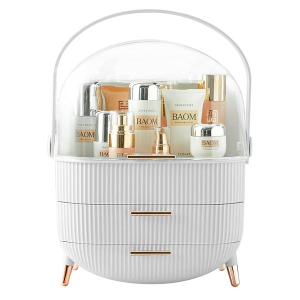 UNIQ Retro Make-up Organizer - Rosa