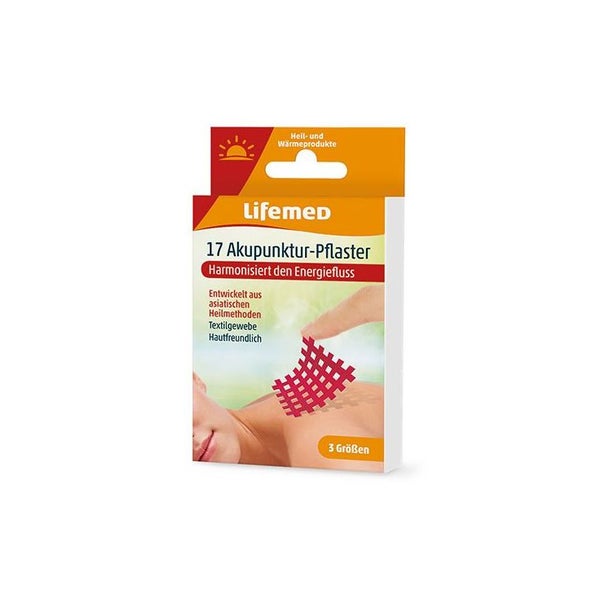 Lifemed Akupunktur-Pflaster farbig sortiert 3 Größen, 120 Pack 2040 St