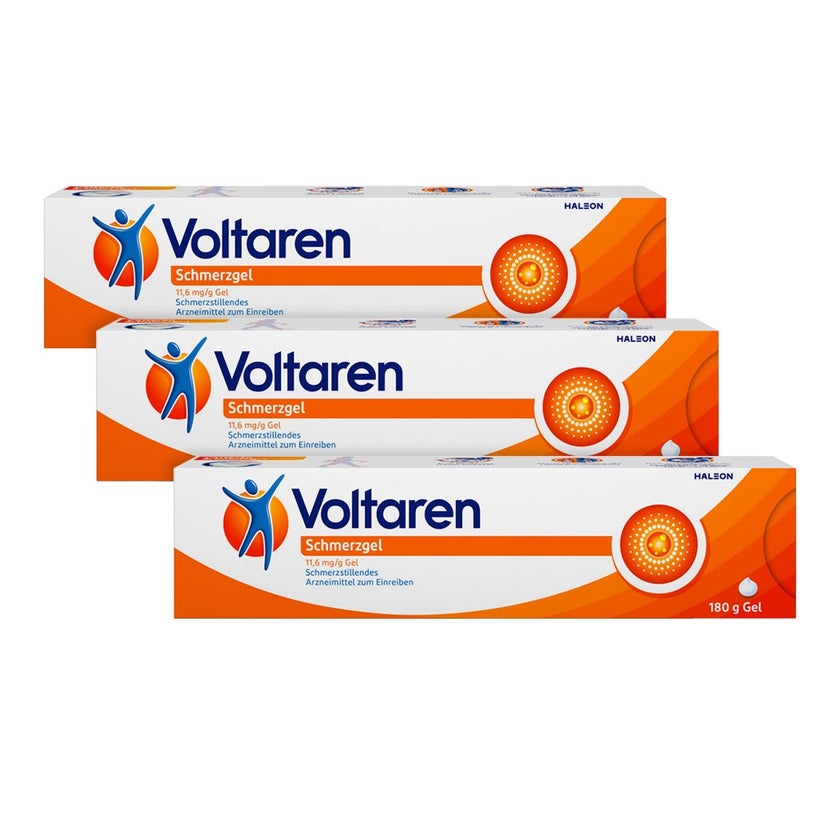 Voltaren Schmerzgel Dreierpack 3X180 g