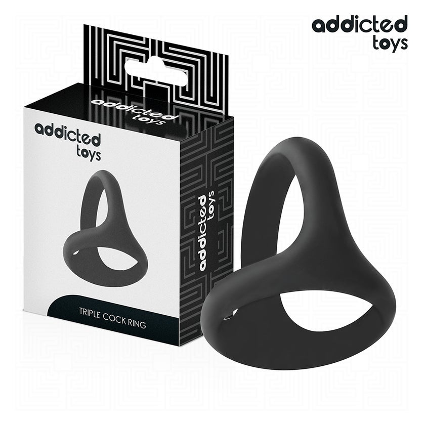 Addicted Toys - Dicker Dreifach Penisring 1 St gnstig kaufen | medpex Addicted Toys - Dicker Dreifach Penisring 1 St gnstig kaufen | medpex