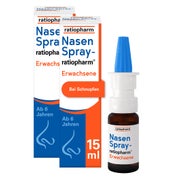 Produktabbildung: Nasenspray-ratiopharm® Erwachsene Doppelpack 2X15 ml