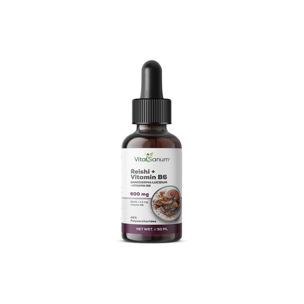 VitaSanum® Reishi + Vitamin B6 Liquid – 3 ml Tagesportion