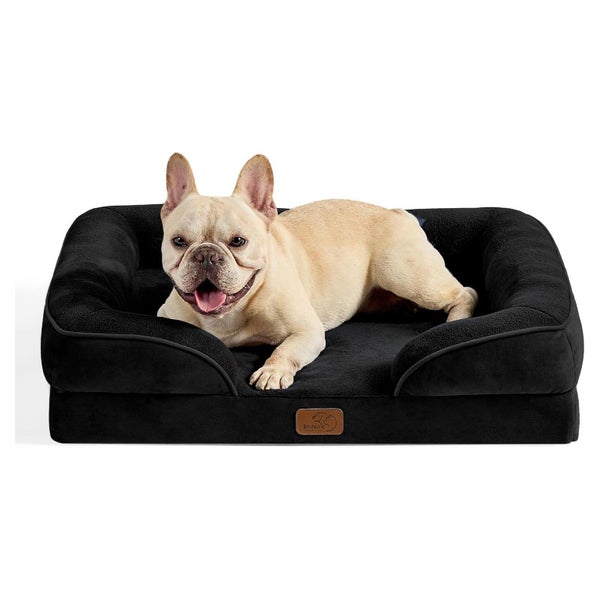 Hundebett orthopädisches waschbar L 71 x B 58 x H 17 cm Schw 1 St