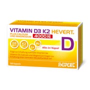 Produktabbildung: Vitamin D3 K2 Hevert+calcium U.magnes.4000 Ie Kps. 120 St