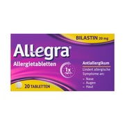 Produktabbildung: Allegra Allergietabletten 20 mg Tablette 20 St