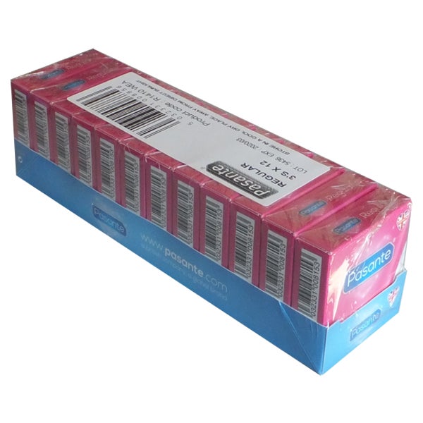 «Regular» Kondome – 36 Stück, anatomische Form, 54 mm (36 Kondome) 36 St