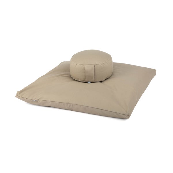 bodhi Medi-Set ECO: Meditationskissen RONDO + ZABUTON 1 St