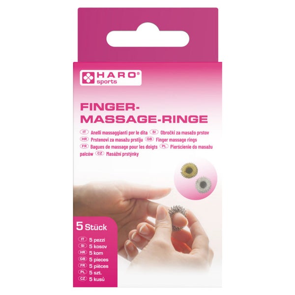 Haro Fingermassage-Ringe 5 St