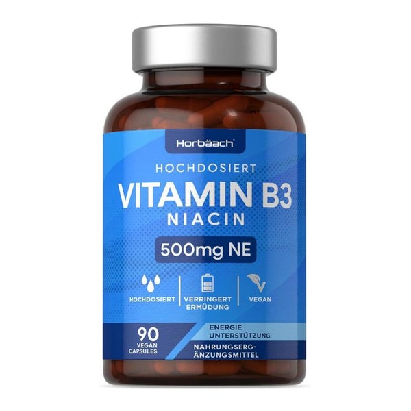 Horbaach Vitamin B3 Niacin Kapsel 90 St
