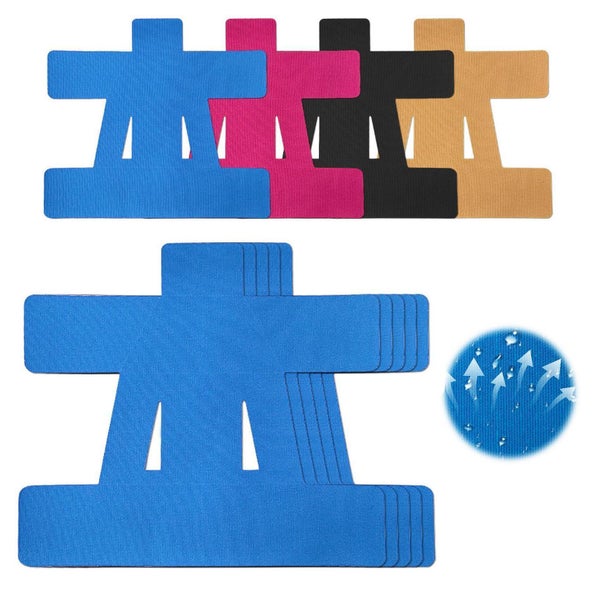 LiangMai 12x Kinesiotape Schulter, Vorgeschnittenes Sport Tape für Stabilität &