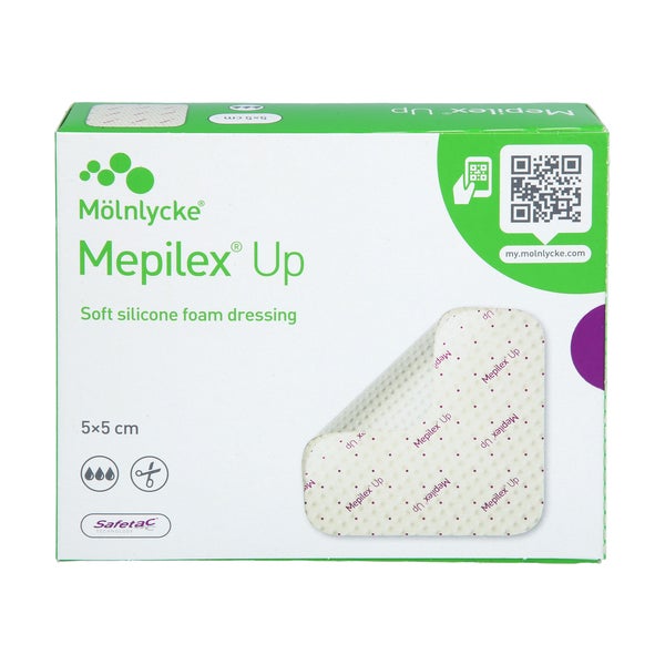 Mepilex Up 5x5 Cm Schaumverband 5 St