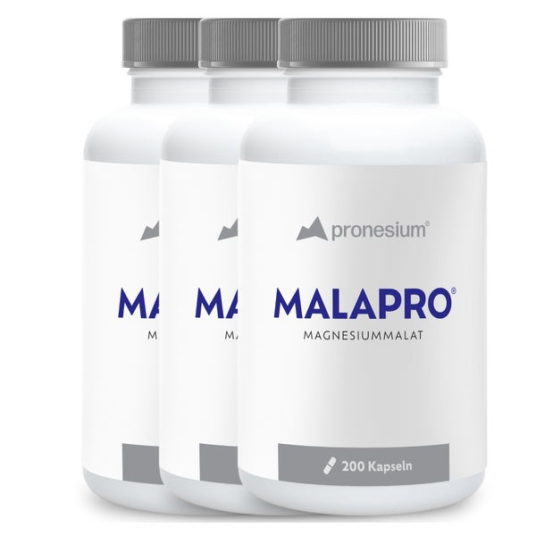 MALAPRO® Magnesiummalat - Magnesium Malate Kapseln 3x200 St