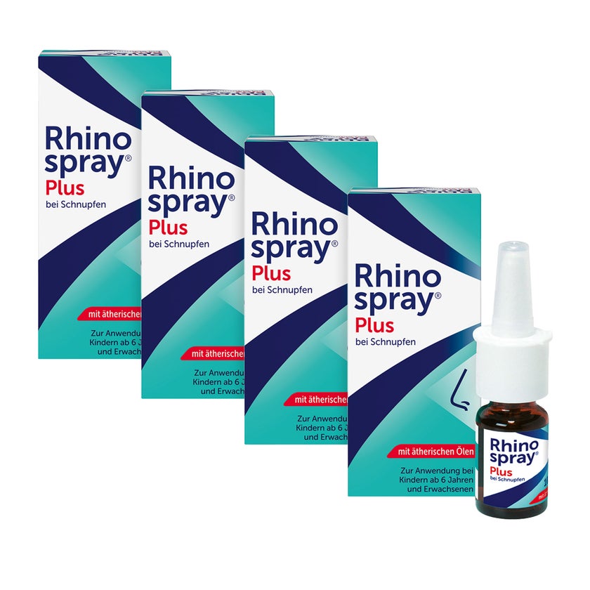 Rhinospray Plus Nasenspray Bundle 4X10 ml