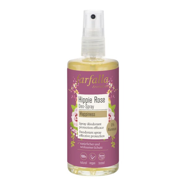 Farfalla Hippie rose Happiness, Deo-Spray Bio