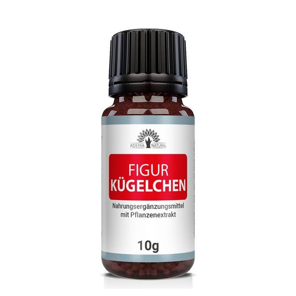 Adema Natural® Figur Kügelchen | Ergänzung für Ihre Diät & Ziele beim Abnehmen 10 g