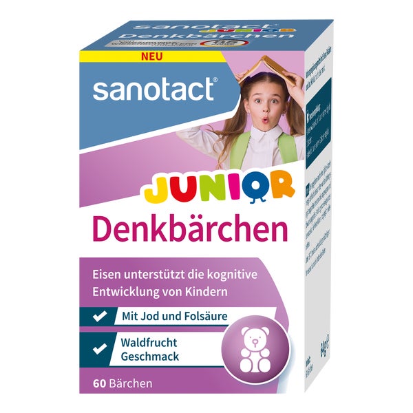 sanotact Denkbärchen junior 60 St