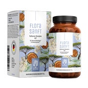 Produktabbildung: Kulturen Komplex mit Bifidobakterien & Lactobacillus - bei Hitamin- & Fructoseintoleranz - 9 Bakterienstämme, Vitamin B2 & B6 - FLORASANFT - 60 vegane magensaftresistente Kapseln - NATURTREU® 60 St