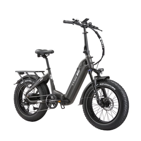 TTGO F6 Boost Faltbares E-Bike, 48V 18Ah Akku,grau 1 St