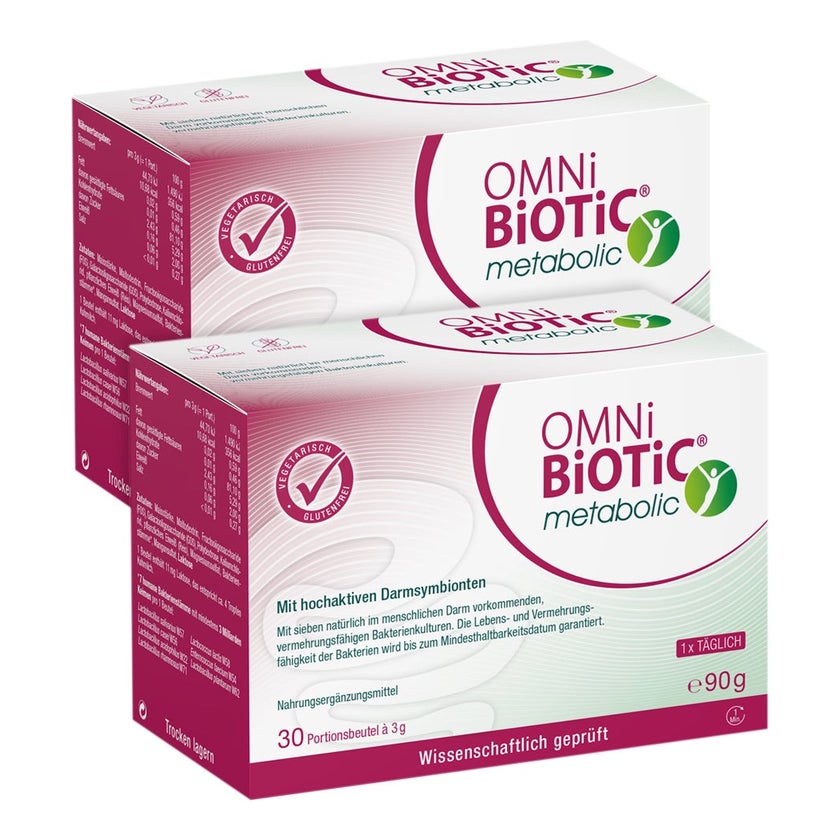 OMNI BIOTIC® metabolic Doppelpack 2X30X3 g