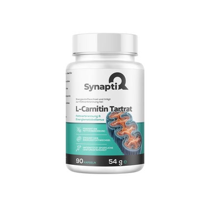 SynaptiQ®- L-Carnitin Tartrat – Fettverbrennung & Energiemetabolismus 54 g günstig kaufen