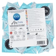 Produktabbildung: Air Thin 100 Stück - Extradünne Kondome, Silikonöl, 0,045mm (100 Kondome) 100 St