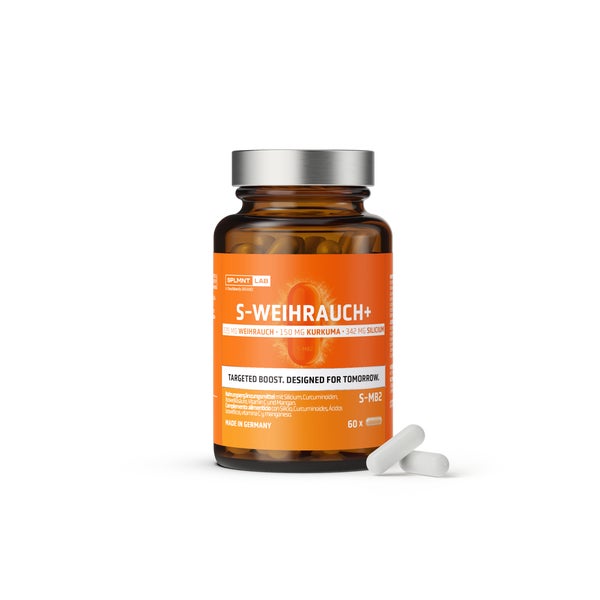 SPLMNT LAB S-WEIHRAUCH+ mit Weihrauch, Kurkuma, Vitamin C und Mangan 60 St