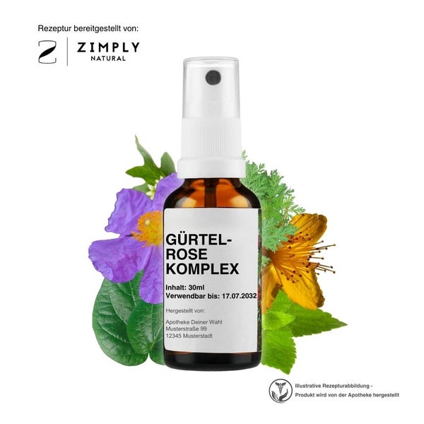 ZIMPLY NATURAL Gürtelrose Komplex Fläschchen ml