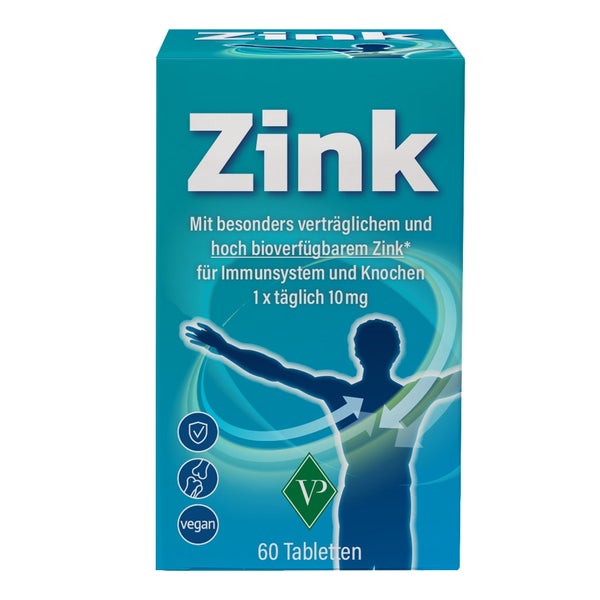 Zink 10 Mg Tabletten 60 St