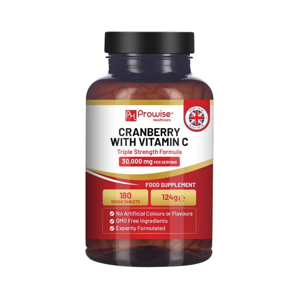 Prowise Healthcare Cranberry mit Vitamin C 30.000 mg 180 St