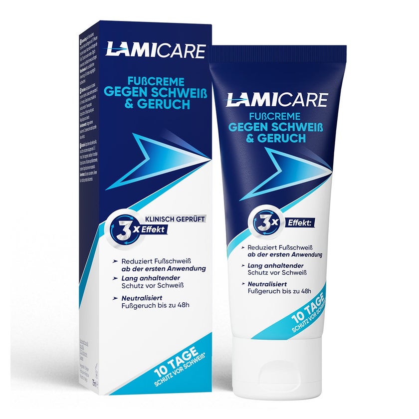 Lamicare Fußcreme Gegen Schweiß & Geruch 75 ml