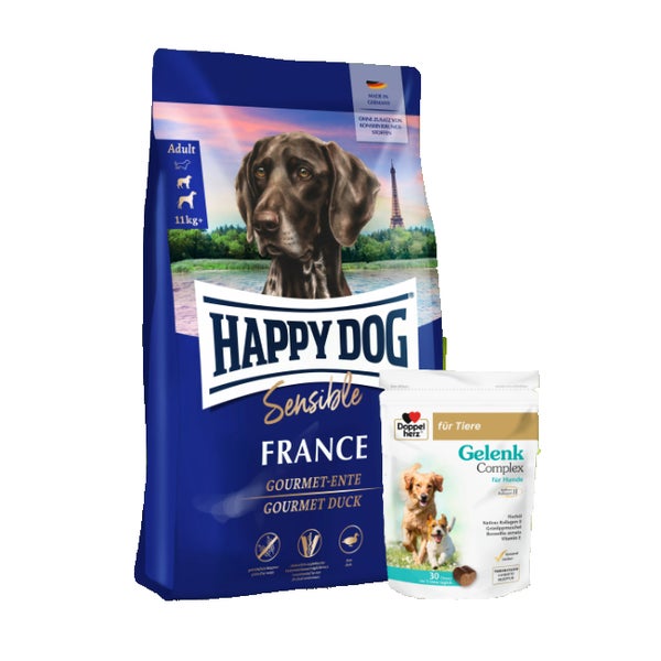 Sensible France + Doppelherz Gelenk Complex Chews für Hunde 4 kg