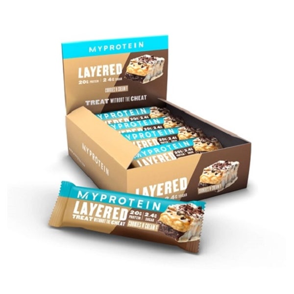 MyProtein Layered Bars Peanut Pretzel