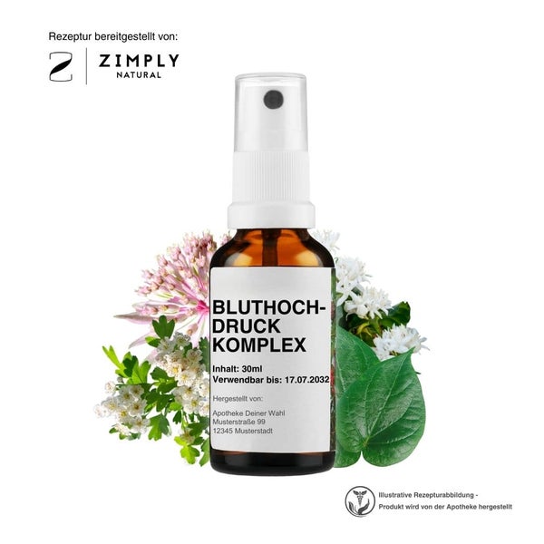 ZIMPLY NATURAL Bluthochdruck Komplex Fläschchen ml