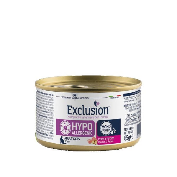 Hypoallergenic Schwein & Kartoffel Nassfutter für Katzen 2,04 kg