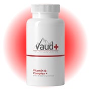 Vaud Vitamin B Komplex - Aktive B-Vitamine (P-5-P & Quatrefolic) - Für Energie - 60 Kapseln 60 St