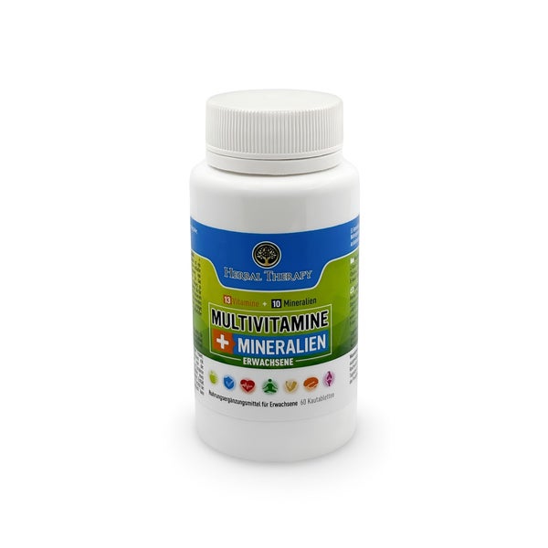 Herbal Therapy MULTIVITAMINE + MINERALIEN Erwachsene 60 St