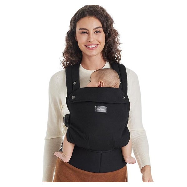 Momcozy Baby Trage - Leichte & Atmungsaktive Schwarz 1 St