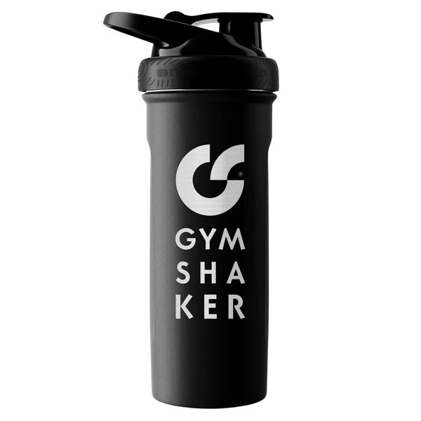 GYMSHAKER Protein Shaker Edelstahl Thermo Trinkflasche 1 St