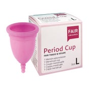 FAIR SQUARED Period Cup Menstruationstasse Größe L Pink 16 ml