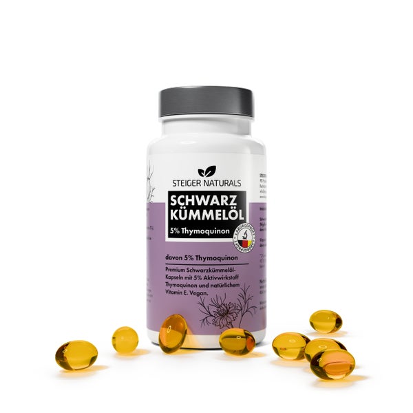 Schwarzkümmelöl Softgelkapseln 60 St