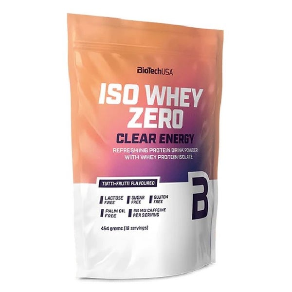 BioTech Iso Whey Zero Clear Energy Tutti Frutti