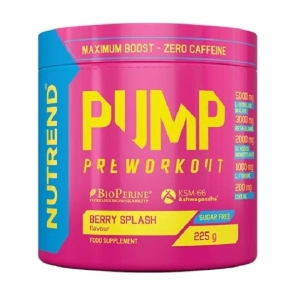 Nutrend Pump  Berry Splash 225 g