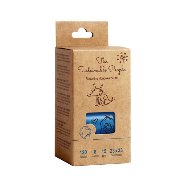 Recycling Hundekotbeutel 120 Stk  - The Sustainable People