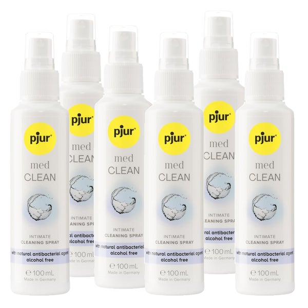 «Clean» Spray – 6x100 ml, alkoholfrei, antibakteriell (0.6 l) 600 ml