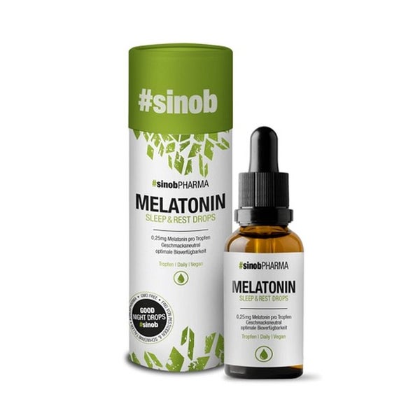 Sinob Melatonin Tropfen (1400 Tropfen) 50 ml