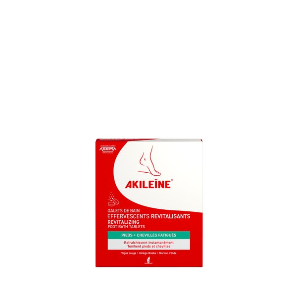 Akileine Sprudelnde Fuß-badetabletten 6X20 g