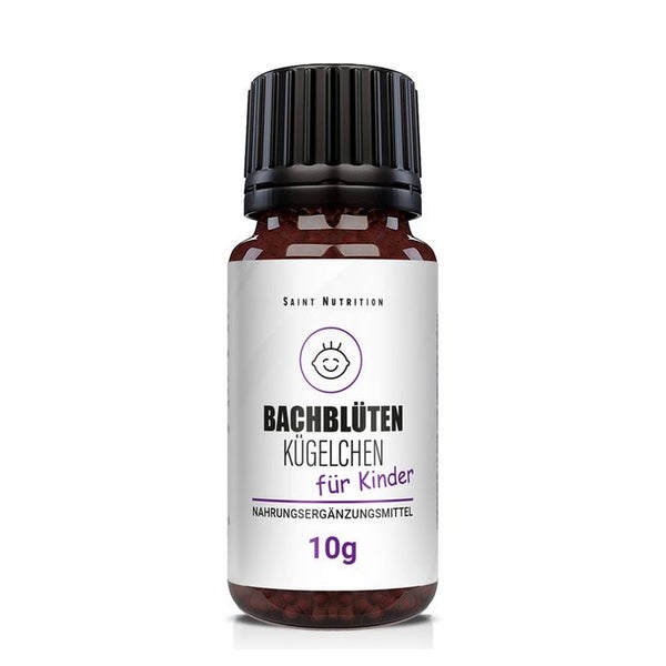 Saint Nutrition® Bachblüten Kügelchen für Kinder | Begleiter in unruhigen Phasen 10 g