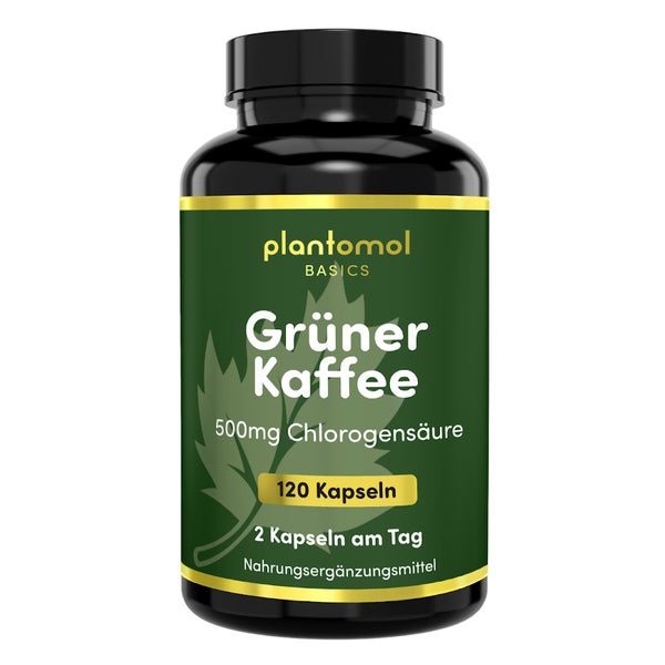 plantomol® - Grüner Kaffee Kapseln - 2-Monatsvorrat