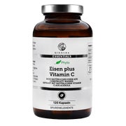 Eisen (pflanzlich) aus Curryblatt-Extrakt plus natürliches Vitamin C aus Acerola im Glas 124 g